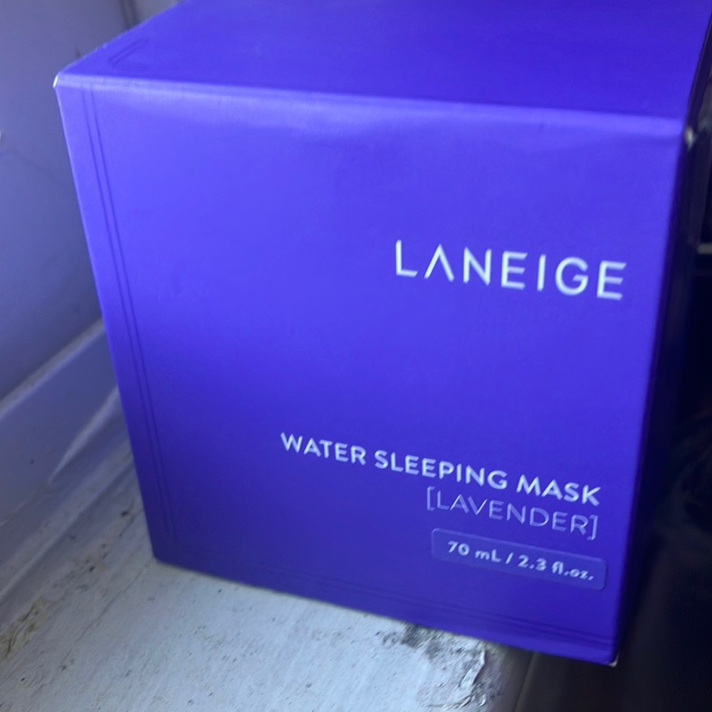 Laneige water sleep mask lavender